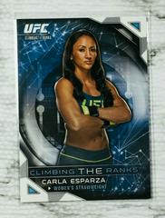 Carla Esparza Ufc Cards 2015 Topps UFC Chronicles Climbing the Ranks Prices