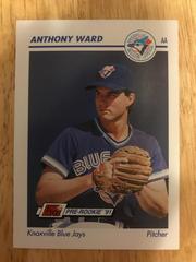 Anthony Ward #370 Baseball Cards 1991 Impel Line Drive Pre Rookie AA Prices