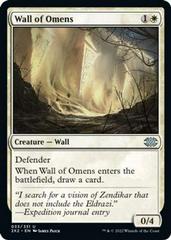Wall of Omens Magic Double Masters 2022 Prices