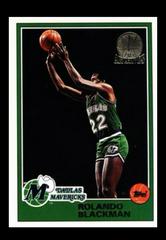 Rolando Blackman [Gold] Basketball Cards 1992 Topps Archives Prices