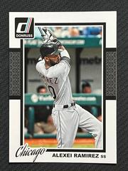 Alexei Ramirez #277 Baseball Cards 2014 Donruss Prices