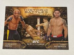 Chris Weidman, Anderson Silva Ufc Cards 2014 Topps UFC Bloodlines Historic Battles Prices