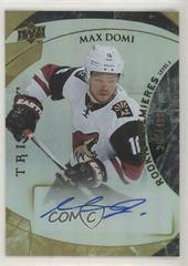 Max Domi [Autograph] Hockey Cards 2015 Upper Deck Trilogy Prices
