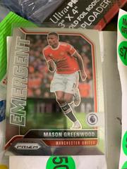 Mason Greenwood Soccer Cards 2021 Panini Prizm Premier League Emergent Prices