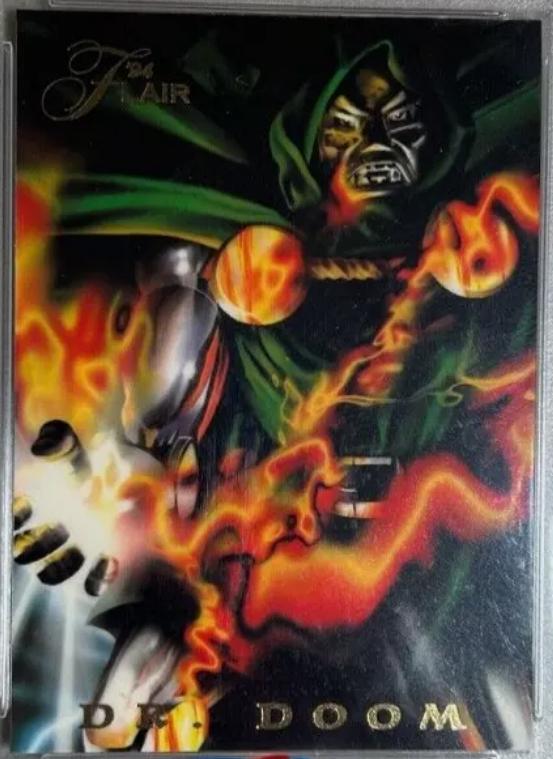 DR. Doom #18 Marvel 1994 Flair Power Blast