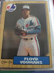 Floyd Youmans #105 Baseball Cards 1987 O Pee Chee Prices