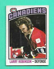 Larry Robinson #151 Hockey Cards 1976 O-Pee-Chee Prices