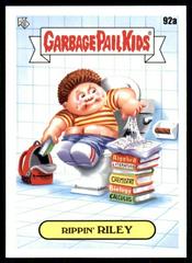 Rippin' Riley #92a Garbage Pail Kids Book Worms Prices