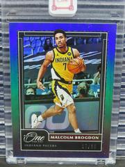 Malcolm Brogdon [Blue] Basketball Cards 2020 Panini One and One Prices