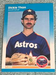 Dickie Thon #70 Baseball Cards 1987 Fleer Prices