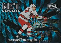 Sebastian Aho #ND-9 Hockey Cards 2020 Skybox Metal Universe Net Deposits Prices