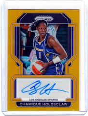 Chamique Holdsclaw [Gold] #SG-CHC Basketball Cards 2022 Panini Prizm WNBA Signatures Prices