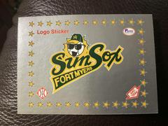 Fort Myers’s Sun Sox Logo Sticker Baseball Cards 1990 Pacific Senior League Prices
