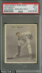 Ace Bailey [English Only] Hockey Cards 1933 World Wide Gum Ice Kings Prices