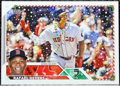 Rafael Devers [R Variation] #H76 Baseball Cards 2023 Topps Holiday Prices