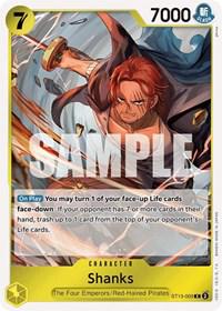 Shanks ST13-009 One Piece Ultra Deck: The Three Brothers