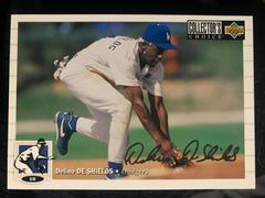 Delino De Shields [Silver Signature] #524 Baseball Cards 1994 Collector's Choice Prices
