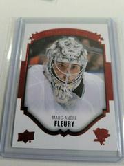 Marc-Andre Fleury [Red] Hockey Cards 2015 Upper Deck UD Portraits Prices