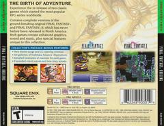 Back Of Case | Final Fantasy Origins [Greatest Hits] Playstation