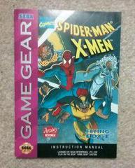 Spiderman X-Men Arcade'S Revenge - Manual | Spiderman X-Men Arcade's Revenge Sega Game Gear