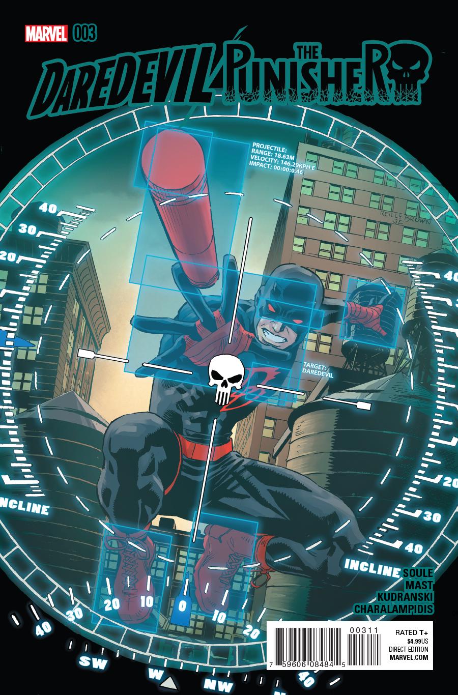 Daredevil / Punisher #3 (2016) Comic Books Daredevil & Punisher