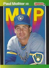 Paul Molitor Baseball Cards 1989 Donruss MVP Prices