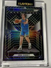 Josh Giddey [Yellow] #22 Basketball Cards 2021 Panini Obsidian Magnitude Prices