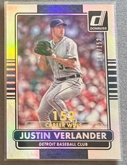 Justin Verlander [Career Stat Line] #86 Baseball Cards 2015 Donruss Prices
