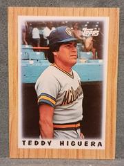 Teddy Higuera Baseball Cards 1987 Topps Mini League Leaders Prices