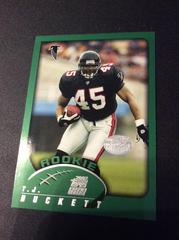 T.J. Duckett [Collection] Football Cards 2002 Topps Prices