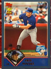 Eric Hinske #54 Baseball Cards 2003 Topps Opening Day Prices