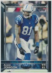 Andre Johnson #112 Football Cards 2015 Topps Prices