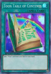Toon Table of Contents STP1-EN012 YuGiOh Speed Duel Tournament Pack 1 Prices