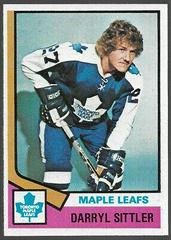 Darryl Sittler Hockey Cards 1974 Topps Prices