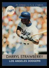 Darryl Strawberry #91-54 Baseball Cards 1991 Playball USA Prices