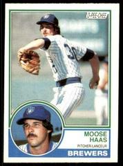 Moose Haas #317 Baseball Cards 1983 O Pee Chee Prices