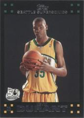 Kevin Durant Basketball Cards 2007 Topps Prices