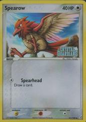 Spearow [Stamped Reverse Holo] #61 Pokemon Crystal Guardians Prices