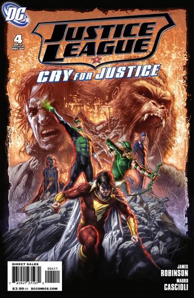 Justice League: Cry For Justice #4 (2009) Comic Books Justice League: Cry For Justice