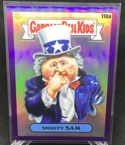 Snooty SAM [Purple] #110a 2020 Garbage Pail Kids Chrome