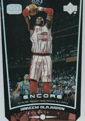 Hakeem Olajuwon Basketball Cards 1998 Upper Deck Encore Prices