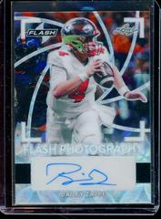 Bailey Zappe [Kaleidoscope Silver] Football Cards 2022 Leaf Flash Photography Autographs Prices