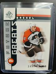 Pavel Brendl #124 Hockey Cards 2001 SP Authentic Prices