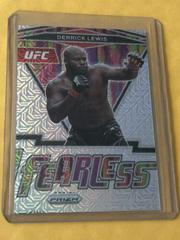 Derrick Lewis [Mojo] #20 Ufc Cards 2022 Panini Prizm UFC Fearless Prices