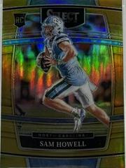 Sam Howell [Gold] Football Cards 2022 Panini Select Draft Picks Prices