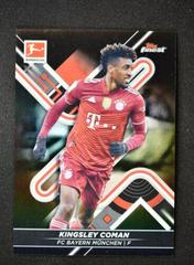 Kingsley Coman [Black] Soccer Cards 2021 Topps Finest Bundesliga Prices
