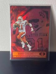 Barry Sanders [Red] #20 Football Cards 2022 Panini Chronicles Draft Picks Illusions Prices