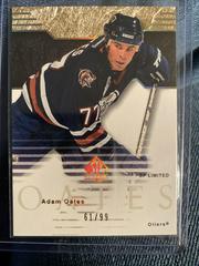 Adam Oates Hockey Cards 2003 SP Authentic Prices