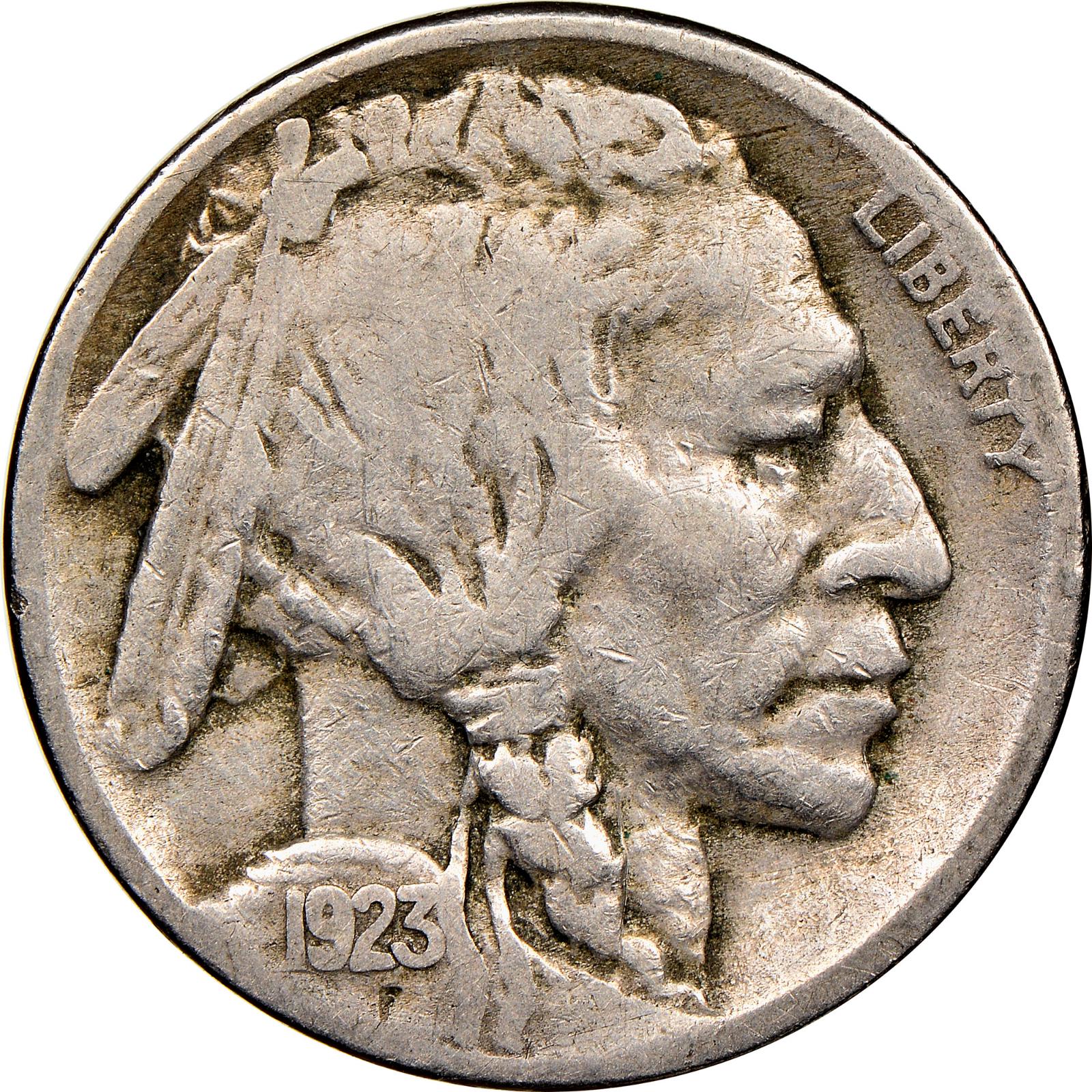 1923 S Coins Buffalo Nickel