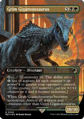 Grim Giganotosaurus [Borderless Emblem] Magic Jurassic World Prices